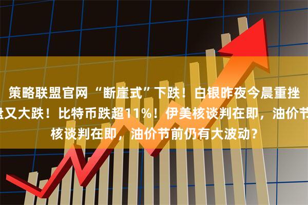 策略联盟官网 “断崖式”下跌！白银昨夜今晨重挫超20%，刚开盘又大跌！比特币跌超11%！伊美核谈判在即，油价节前仍有大波动？